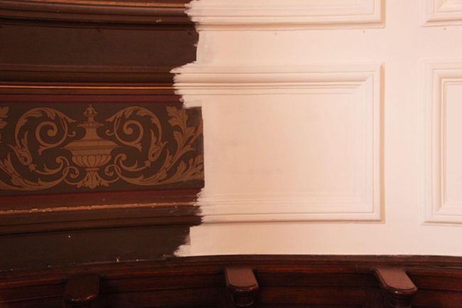 Restauration de fresque